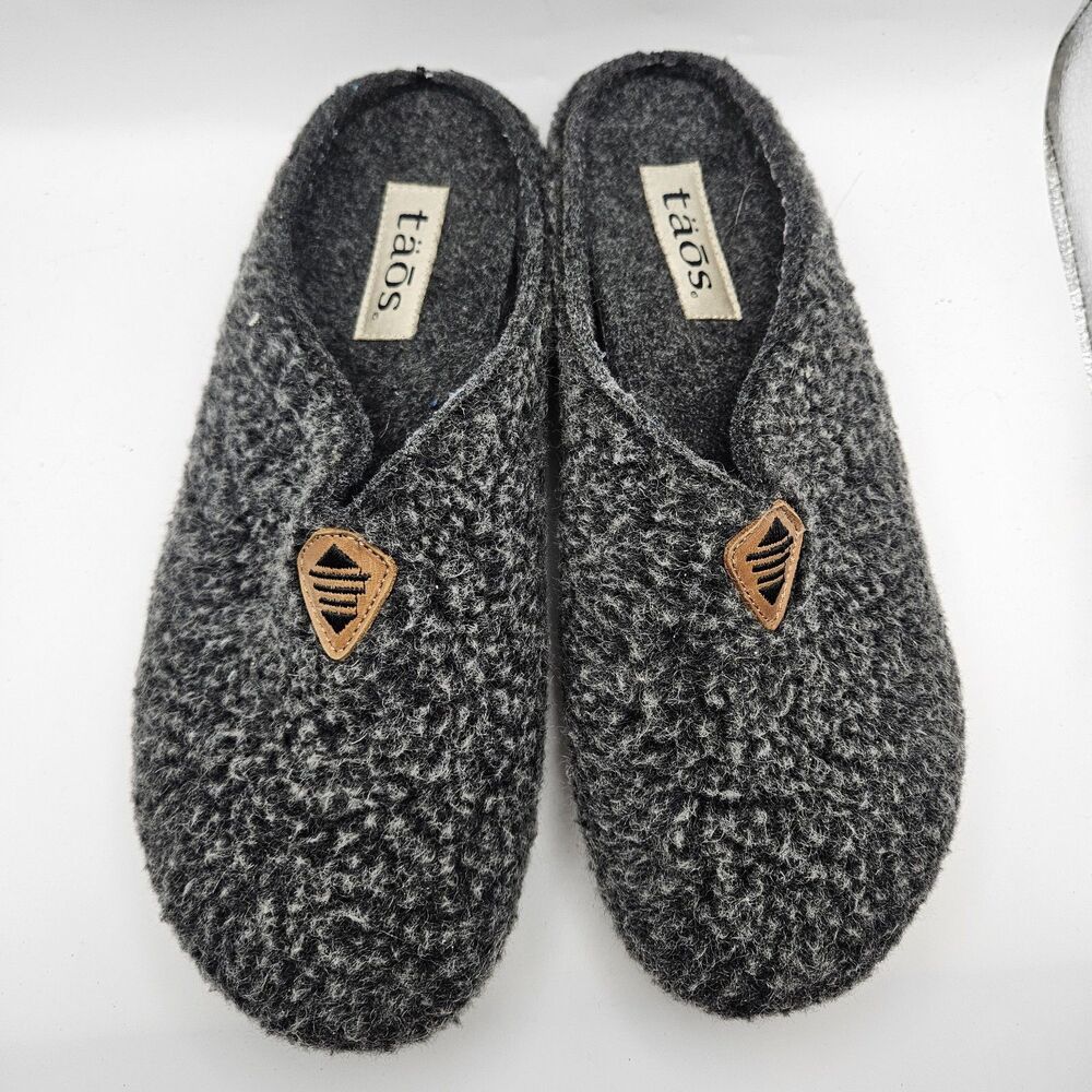 Taos Womens My Sweet Wool Clogs Comfort Slippers Sleep Lounge EU 40 US 9.5 - Picture 9 of 9